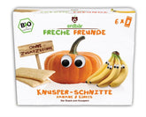 Bánh waffle ngũ cốc đa hạt cho trẻ em với chuối và bí ngô 84g EKO ERDBAR